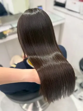 カラー 夏の透明感🤍トレ ンドレイヤー🤍銀座のヘアスタイル
