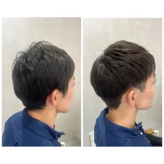 メンズ 森 愛友のヘアスタイル