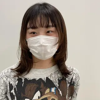 ミディアム カラー 🌼 アユカのヘアスタイル
