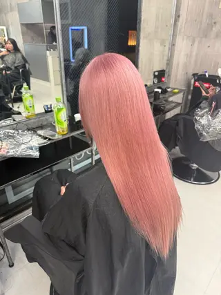 ロング カラー メンズ ☁️かずき☁️青.紫 推し活カラー🌈のヘアスタイル