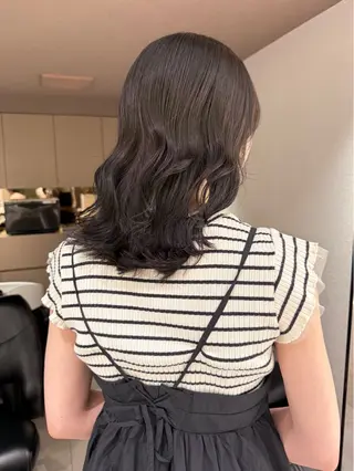 セミロング カラー 🎀髪質改善🎀 恵比寿/sayuのヘアスタイル