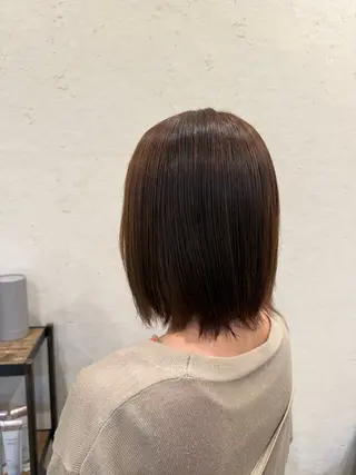 カラー 寺嶋 栞奈のヘアスタイル