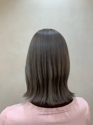 ミディアム カラー マンツーマン施術/ ダブルカラー/アリサのヘアスタイル