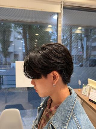 パーマ メンズ メンズパーマ/ 山本 侑平のヘアスタイル