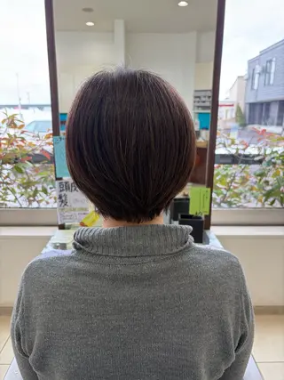 ショート 横山 水空のヘアスタイル