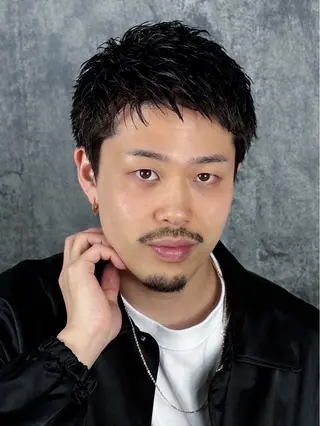 ヘアアレンジ メンズ barber shopのヘアスタイル