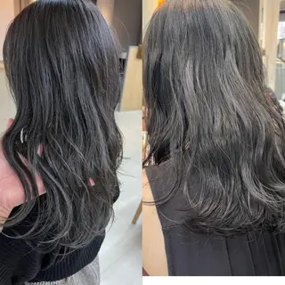 ロング カラー 似合わせショート×透 明感/やじまたかしのヘアスタイル