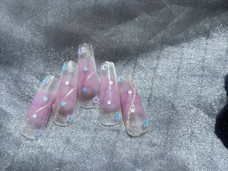 ネイル H3 Nail Tsuki🦋💙のネイルデザイン