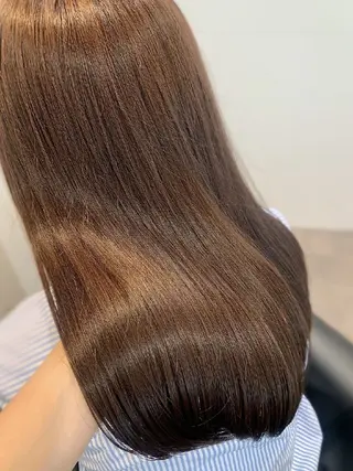 ロング 田崎 暁大のヘアスタイル