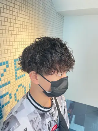 ショート カラー パーマ メンズ 🍃メンズヘア🍃 セヤシュウヘイのヘアスタイル