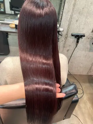 ロング カラー ✨最安値✨エクステ カラー🌼つきな🌼のヘアスタイル