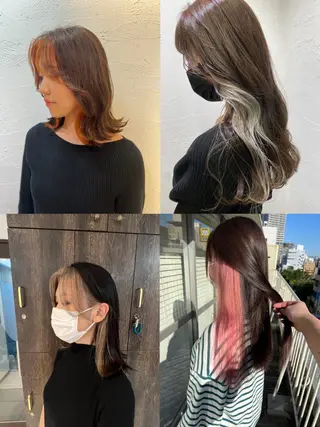ロング ブリーチ/髪質改善 店長　板垣智大のヘアスタイル