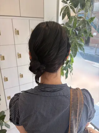 ヘアアレンジ ヘアアレンジ🎀🫧 /艶カラー💕かほのヘアスタイル
