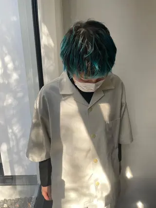 カラー メンズ 鈴木 未夢のヘアスタイル