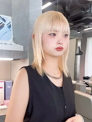 ミディアム カラー YUZUKI 🌙のヘアスタイル