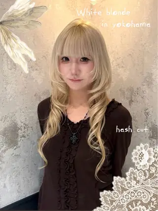 カラー 🎼デザインカラー ヘアメ たま🎀のヘアスタイル