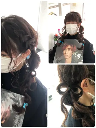 ヘアアレンジ HempBeauty 浅野アサミのヘアスタイル