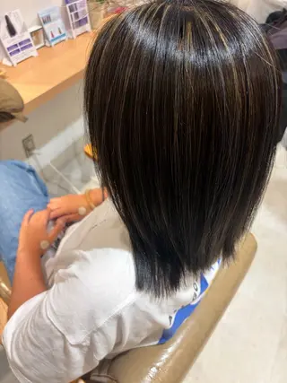 セミロング COCOA まいのヘアスタイル