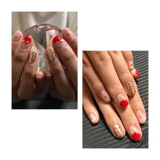 ネイル モチの良さ◉ フィルインネイル♡のネイルデザイン