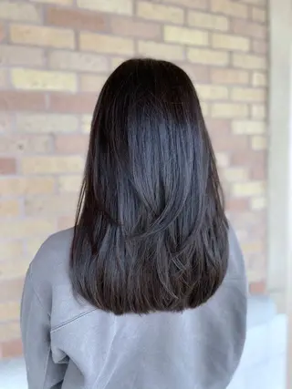 カラー ナック梅田店小田奏/ リタッチカラーモデルのヘアスタイル