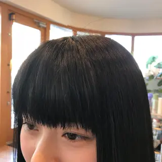 ロング カラー 小西 裕大のヘアスタイル