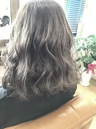 カラー 酸性ストレート/艶髪 ブリーチ/AIRIのヘアスタイル