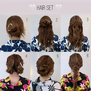 ヘアアレンジ 🤍髪質改善/酸熱× 艶カラー🤍🫧リサのヘアスタイル