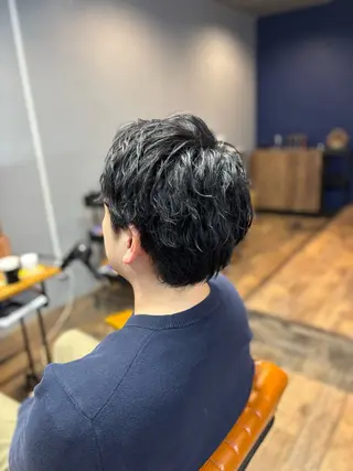パーマ メンズ 後藤 慶斗のヘアスタイル