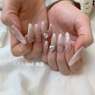 ロング ネイルJaol 池袋のネイルデザイン