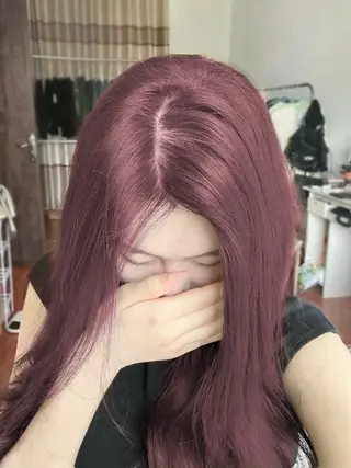 カラー akari🎀🤍 ガーリーstyleのヘアスタイル