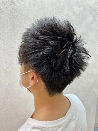 ショート メンズ 加藤 産休につき8月末までのヘアスタイル
