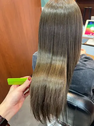 ロング カラー 美髪矯正/髪質改善 🌼 原田 愛弓のヘアスタイル