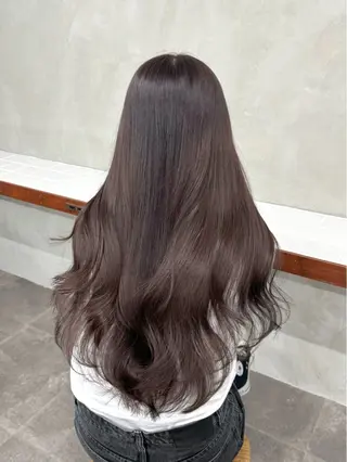 ロング カラー 透明感カラー 💋🩷りなのヘアスタイル