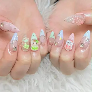 ネイル ANH NAIL ゴテゴテ専門店💎のネイルデザイン