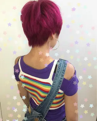ショート カラー 新宿駅近♡個室 ♡関口三都季🌜のヘアスタイル