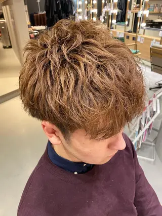 メンズ 梅田茶屋町メンズ 専門美容師 山元一平のヘアスタイル
