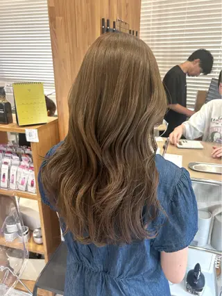 ロング 韓国ヘア ‎⟡.·KANA🐥のヘアスタイル