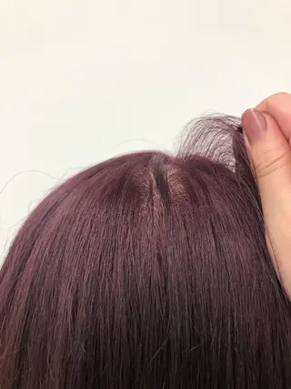 セミロング カラー ヘアアレンジ 透明感/艶髪/💖 トレンドスタイル💖のヘアスタイル
