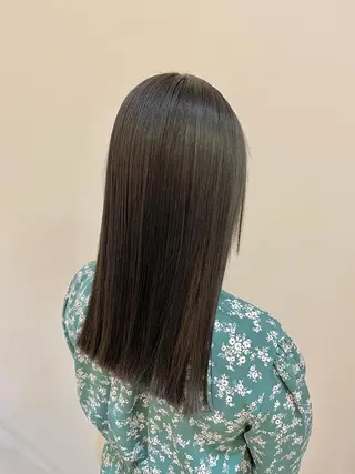 ミディアム 🎗副店長/井上 竜 ブリーチ指名No.1のヘアスタイル