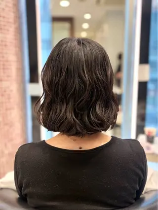 ミディアム パーマ 🌸銀座No.1パー マ🌸いでいあやのヘアスタイル