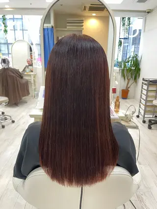 ロング 町田 あみのヘアスタイル