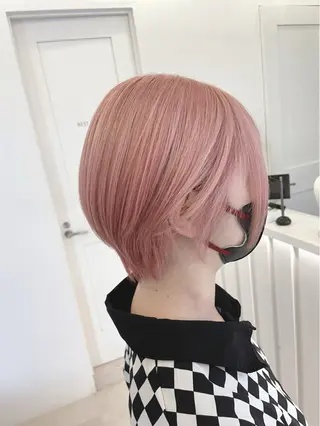 ショート KOGA/ パーマモデル募集のヘアスタイル
