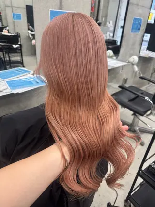 カラー Asami/名古屋/ ハイトーン/デザインのヘアスタイル