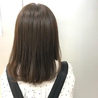 ミディアム ZAZA ASAMIのヘアスタイル