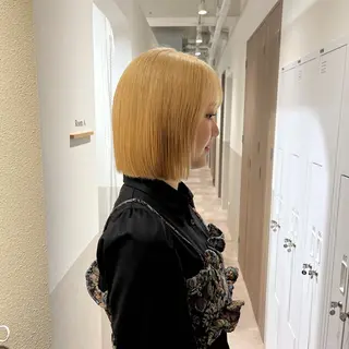 ショート カラー 髪質改善カラー/ボブ 🌻Mutsumiのヘアスタイル