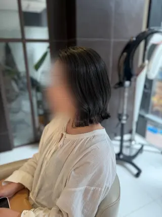 セミロング 🤍たむら みなみ 銀座🤍のヘアスタイル