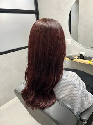 ロング カラー sayaka 透明感カラーのヘアスタイル
