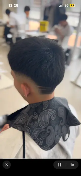 ショート メンズ 清藤 友希のヘアスタイル