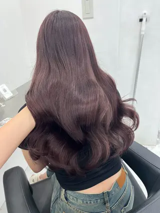 ロング 🍒韓国y2k暖色 NO.1🍒REAのヘアスタイル
