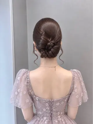 ヘアアレンジ ヘアアレンジ🪽 艶カラー ☆ yuiのヘアスタイル